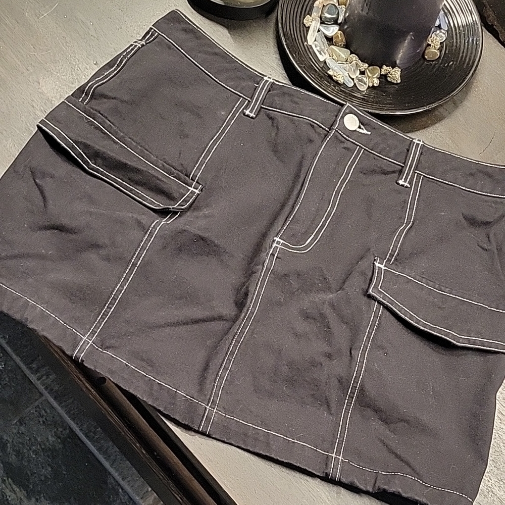 RSQ Black Women's Mini Skirt